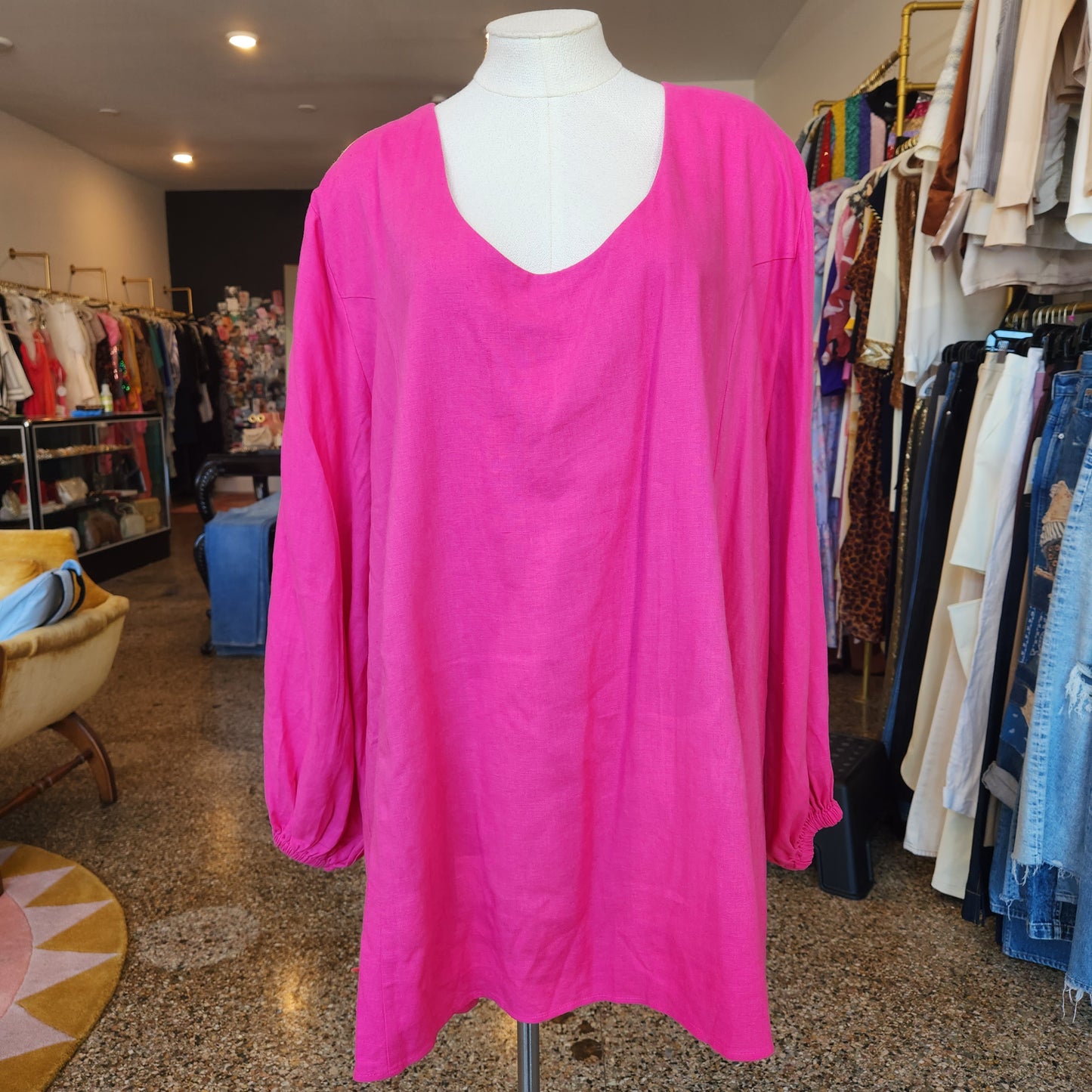 Lovers and Friends Moda Mini Dress in Hot Pink Size Small
