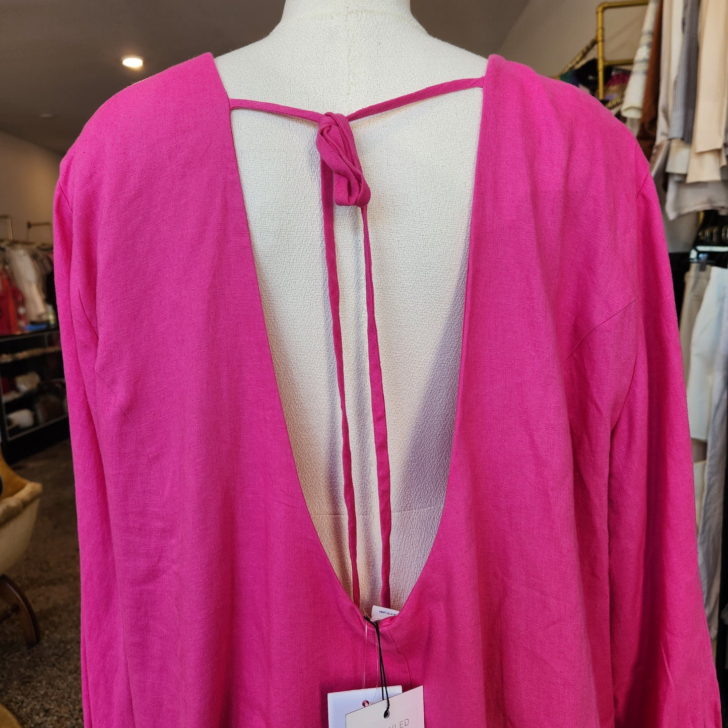 Lovers and Friends Moda Mini Dress in Hot Pink Size Small