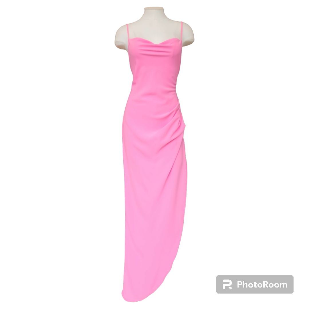 Amanda Uprichard Janet Gown in Shocking Pink Size Small
