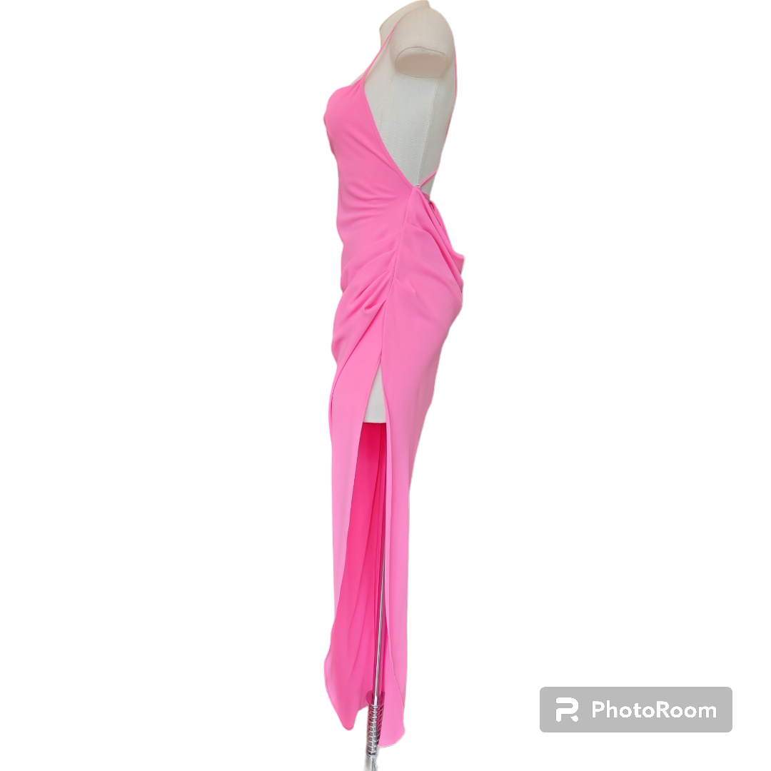 Amanda Uprichard Janet Gown in Shocking Pink Size Small