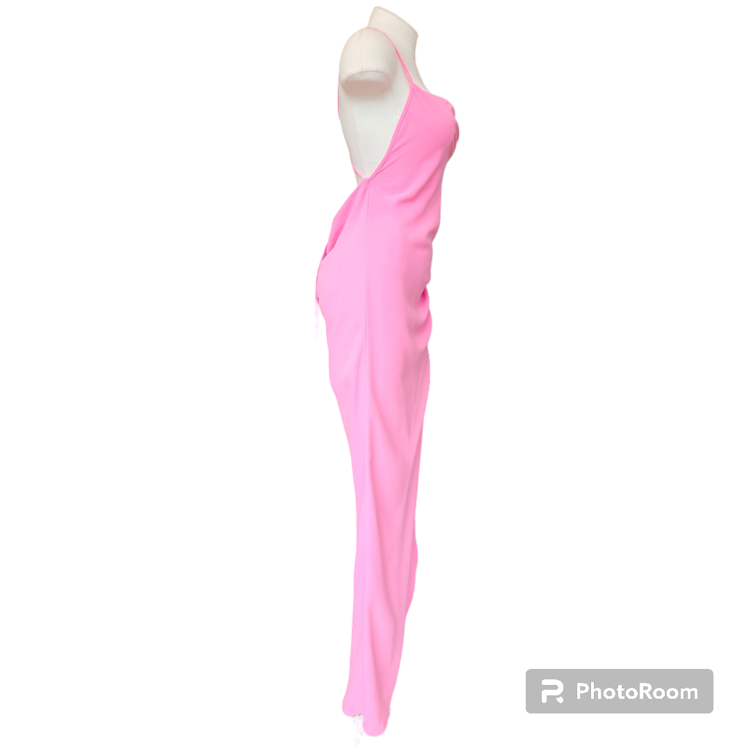 Amanda Uprichard Janet Gown in Shocking Pink Size Small