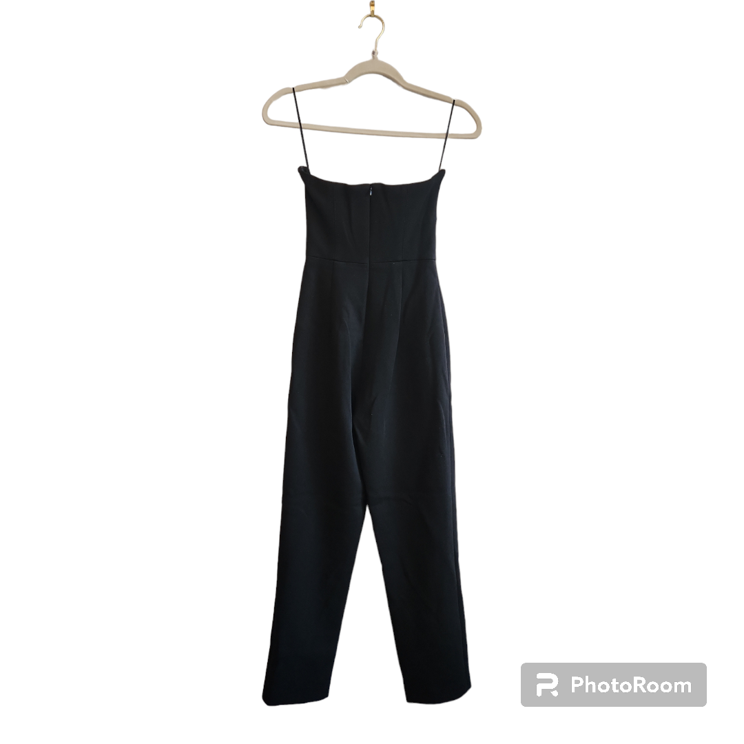 MISHA Tica Jumpsuit in Ivory & Black Size 2
