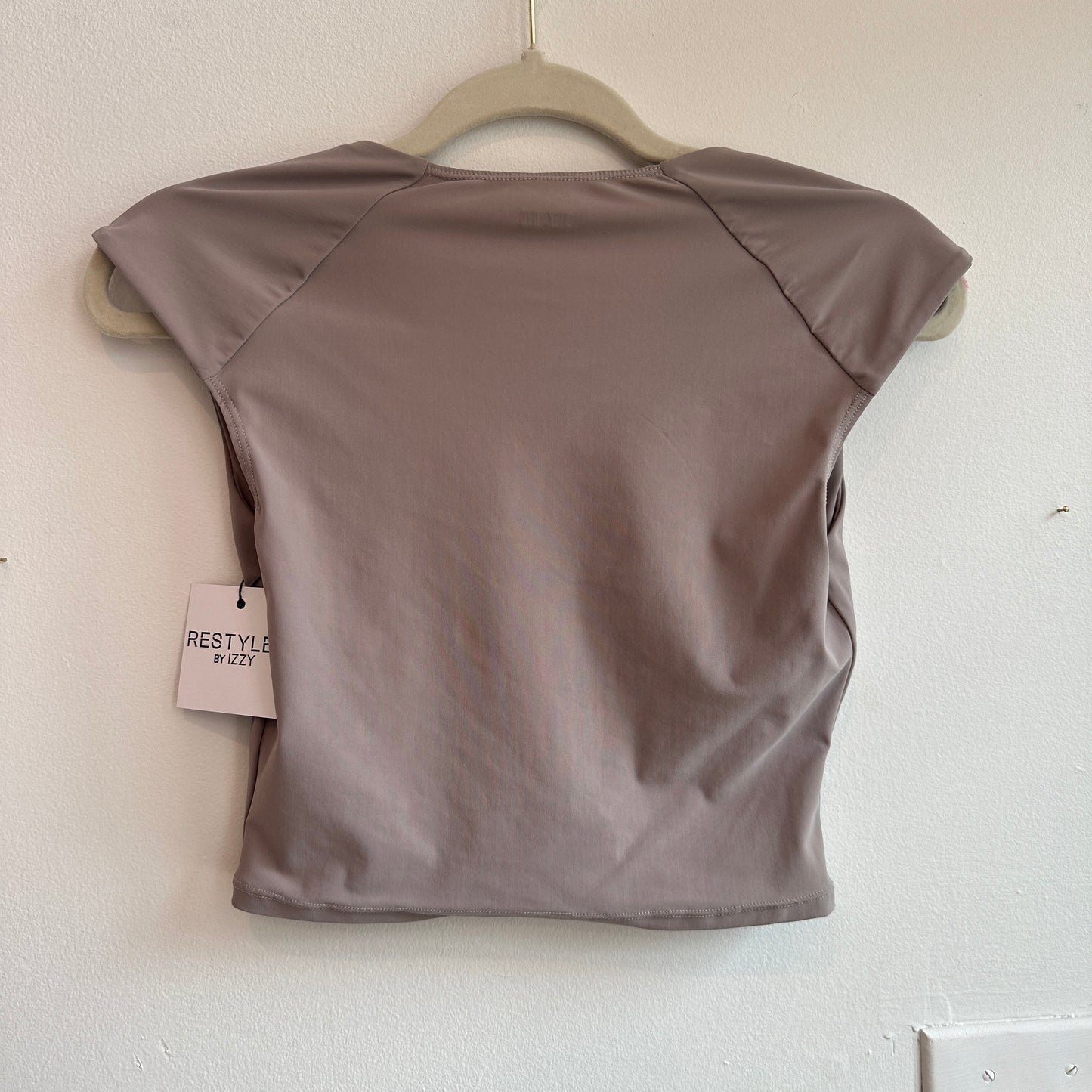 ALIX NYC Nadine Crop Top in Pewter Size M