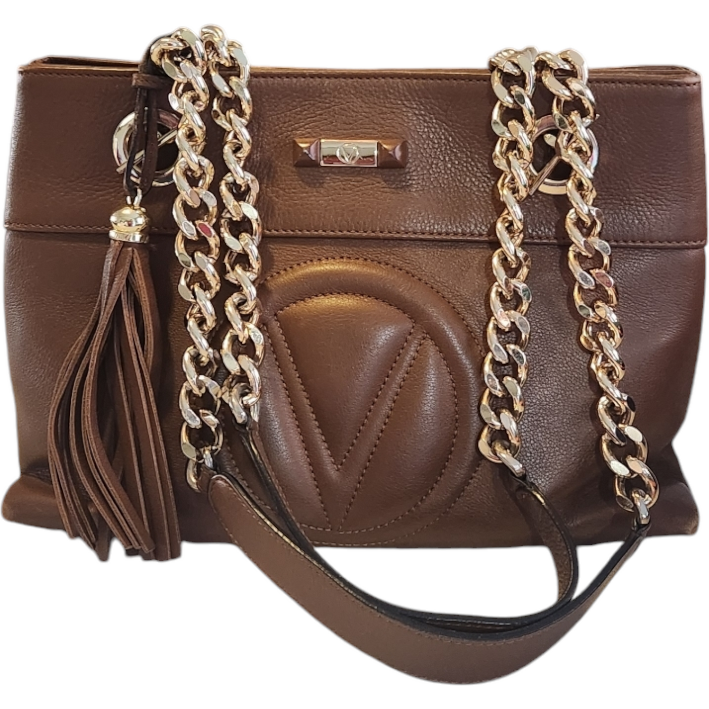 Valentino by Mario Valentino Luisa Signature Leather Shoulder Bag