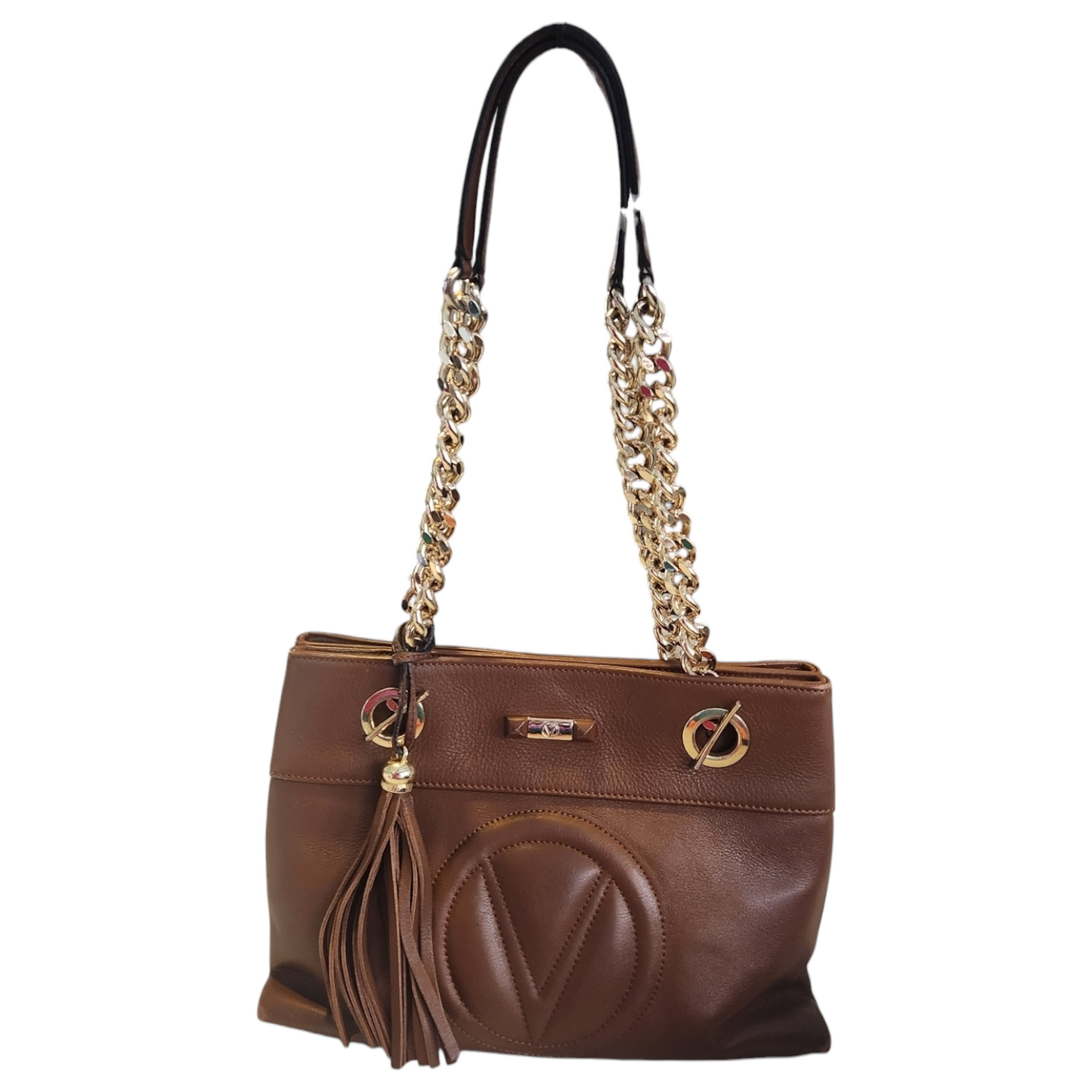 Valentino by Mario Valentino Luisa Signature Leather Shoulder Bag