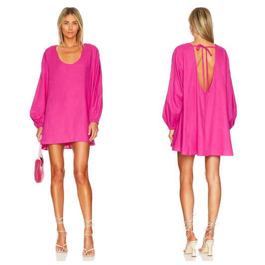 Lovers and Friends Moda Mini Dress in Hot Pink Size Small