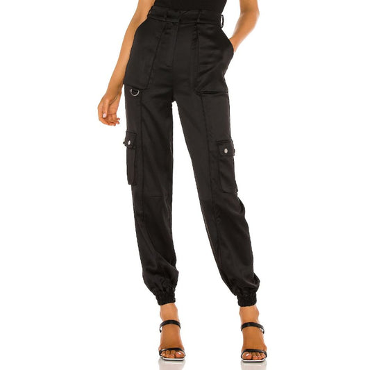 h:ours Port Joggers in Black