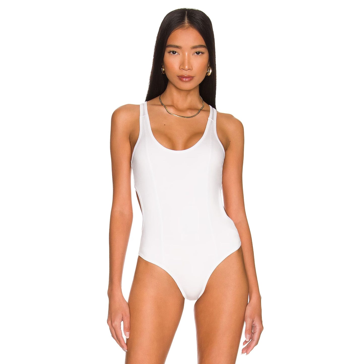 The Line by K Lana Bodysuit in White Size M
