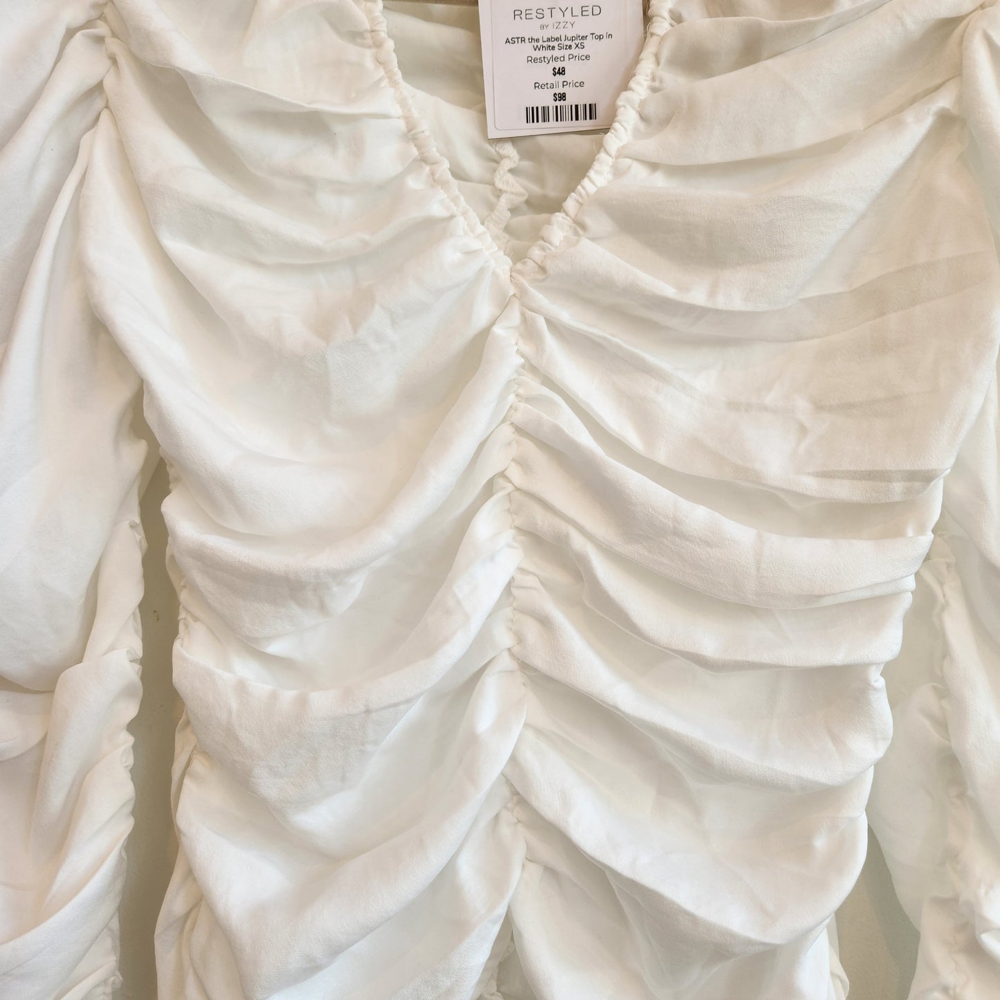 ASTR the Label Jupiter Top in White Size XS