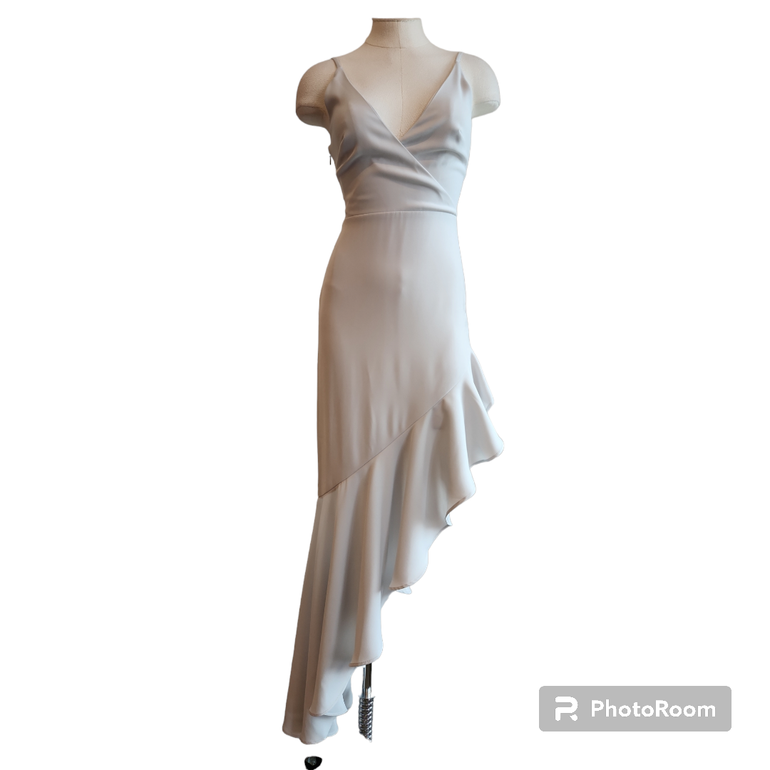 Lovers and Friends The Karen Gown in Grey Mist Size XXS