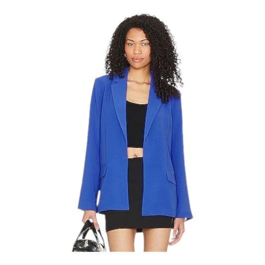 Steve Madden payton notch collar blue blazer Size Small