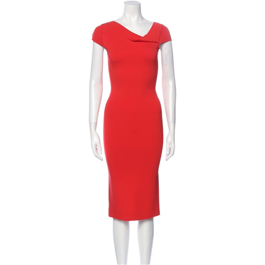 Roland Mouret Cowl Neck Midi Dress Size XS