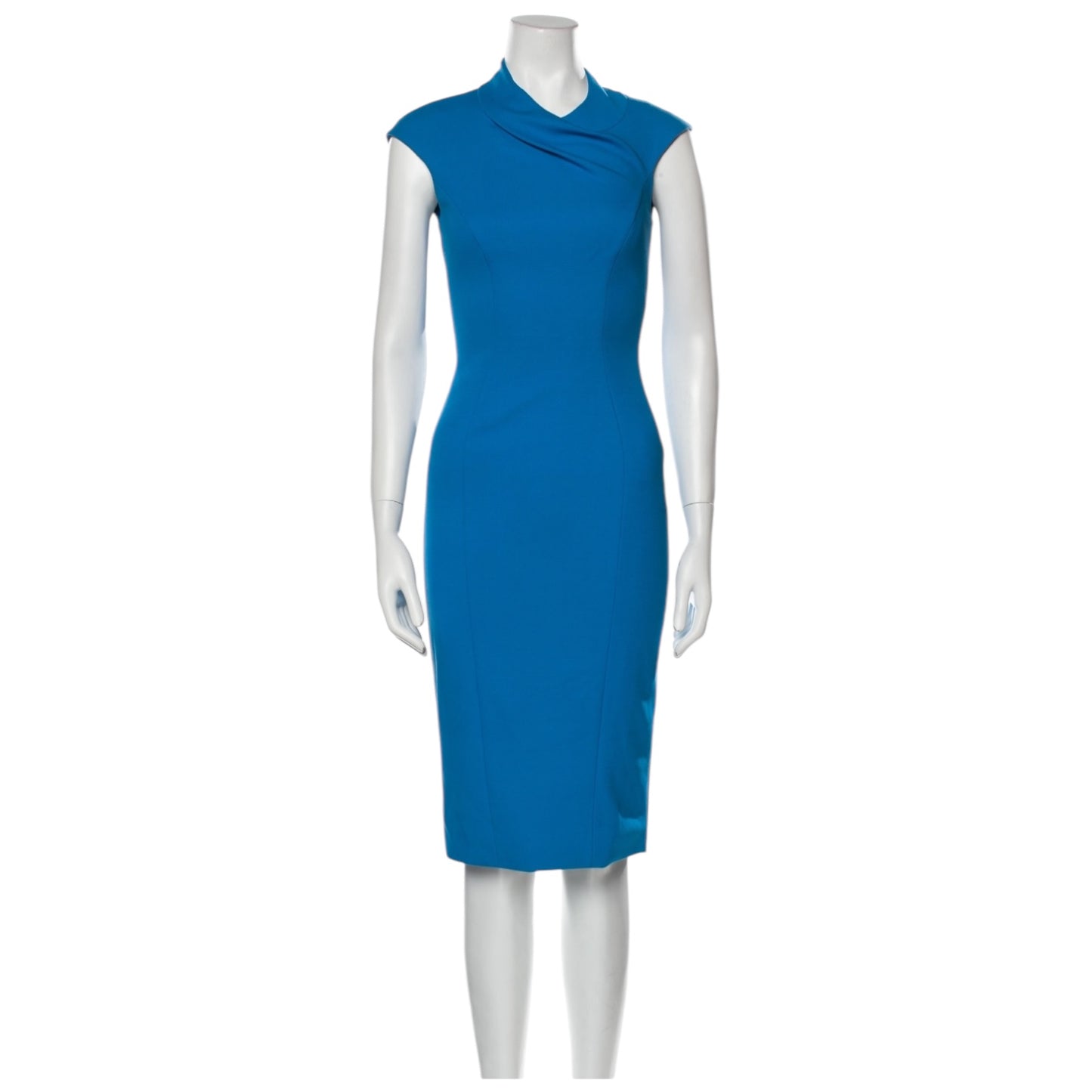 Karen Millen Cowl Neck Midi Dress Size 2