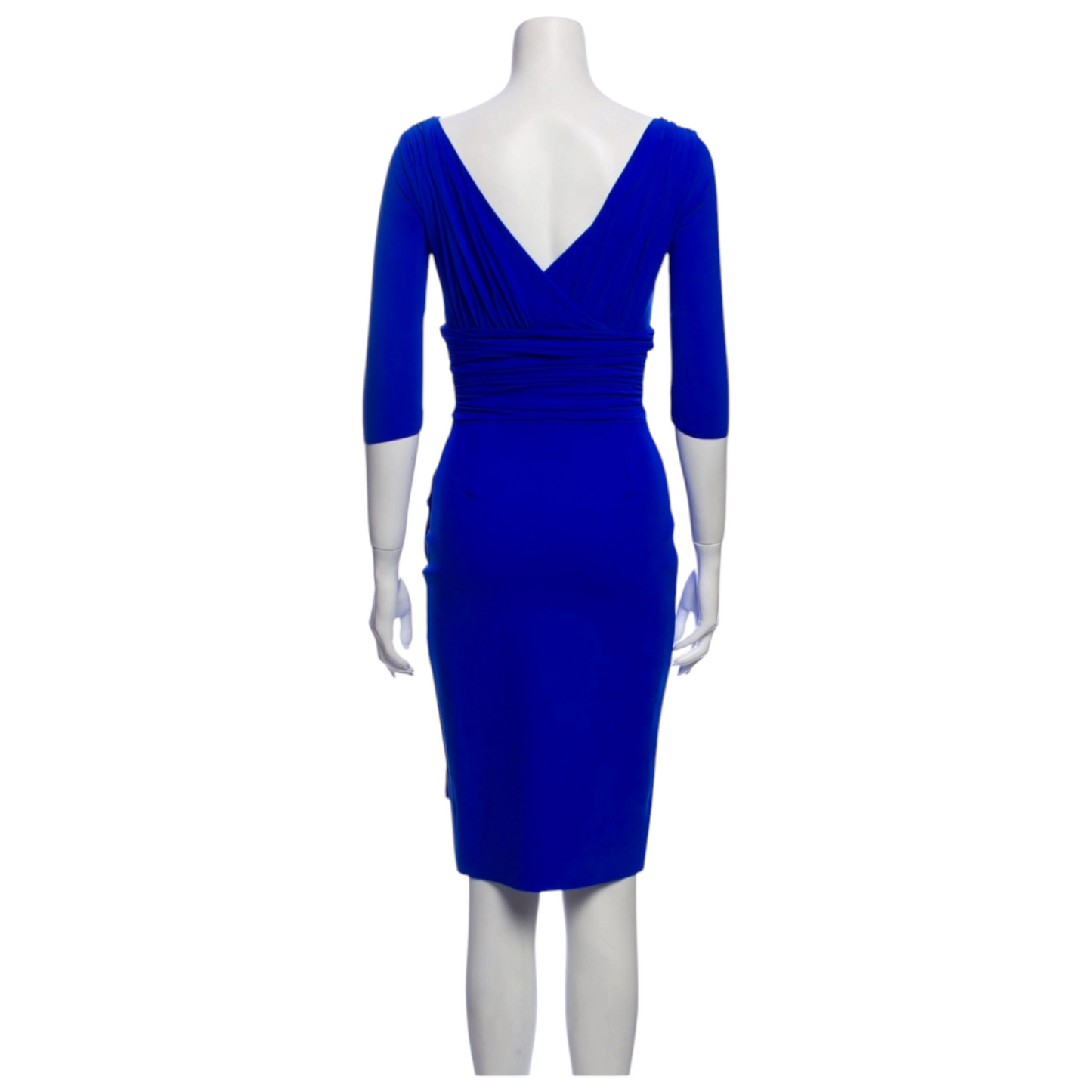 Chiara Boni V-Neck Knee-Length Dress