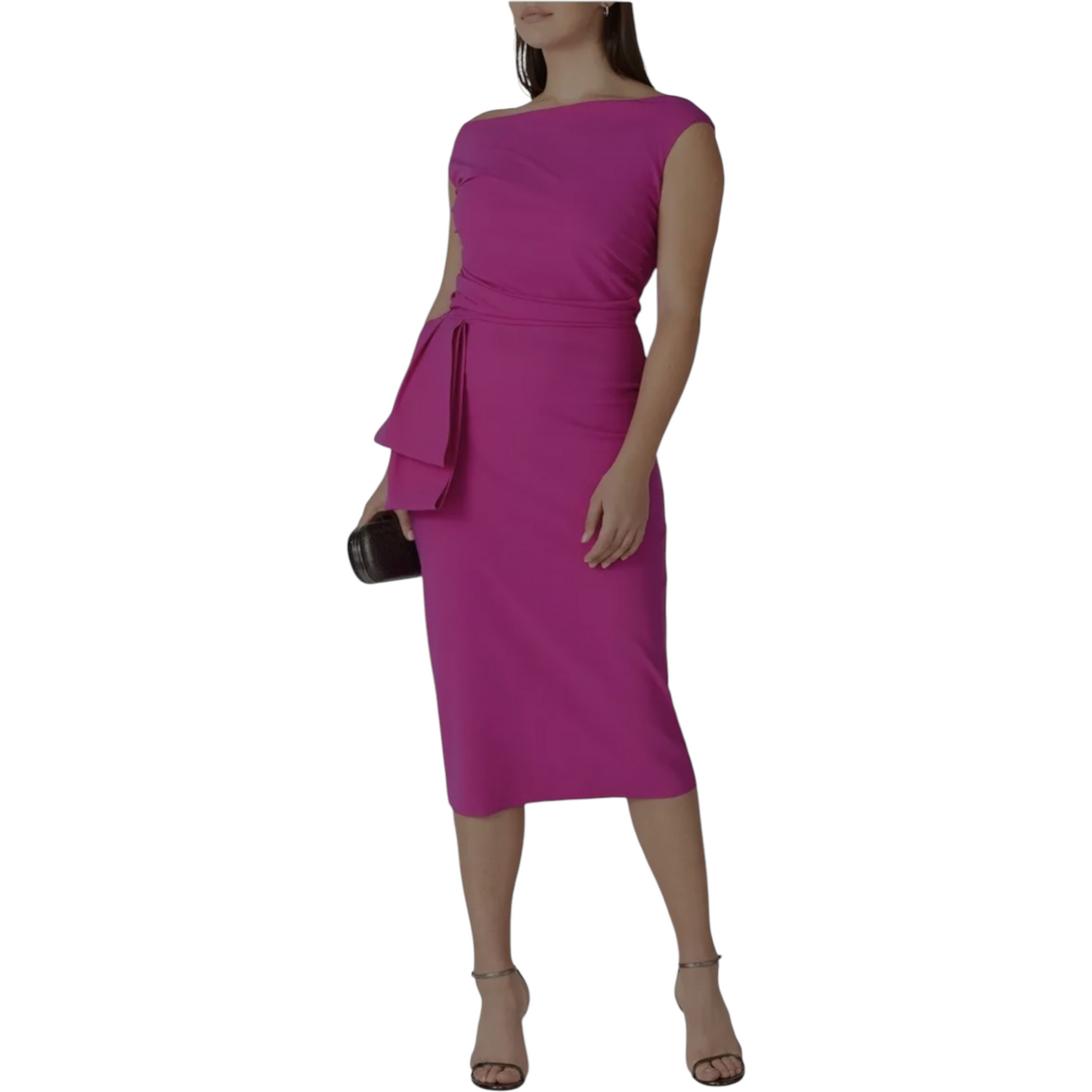 Chiara Boni La Petite Robe Purple Cassie Dress