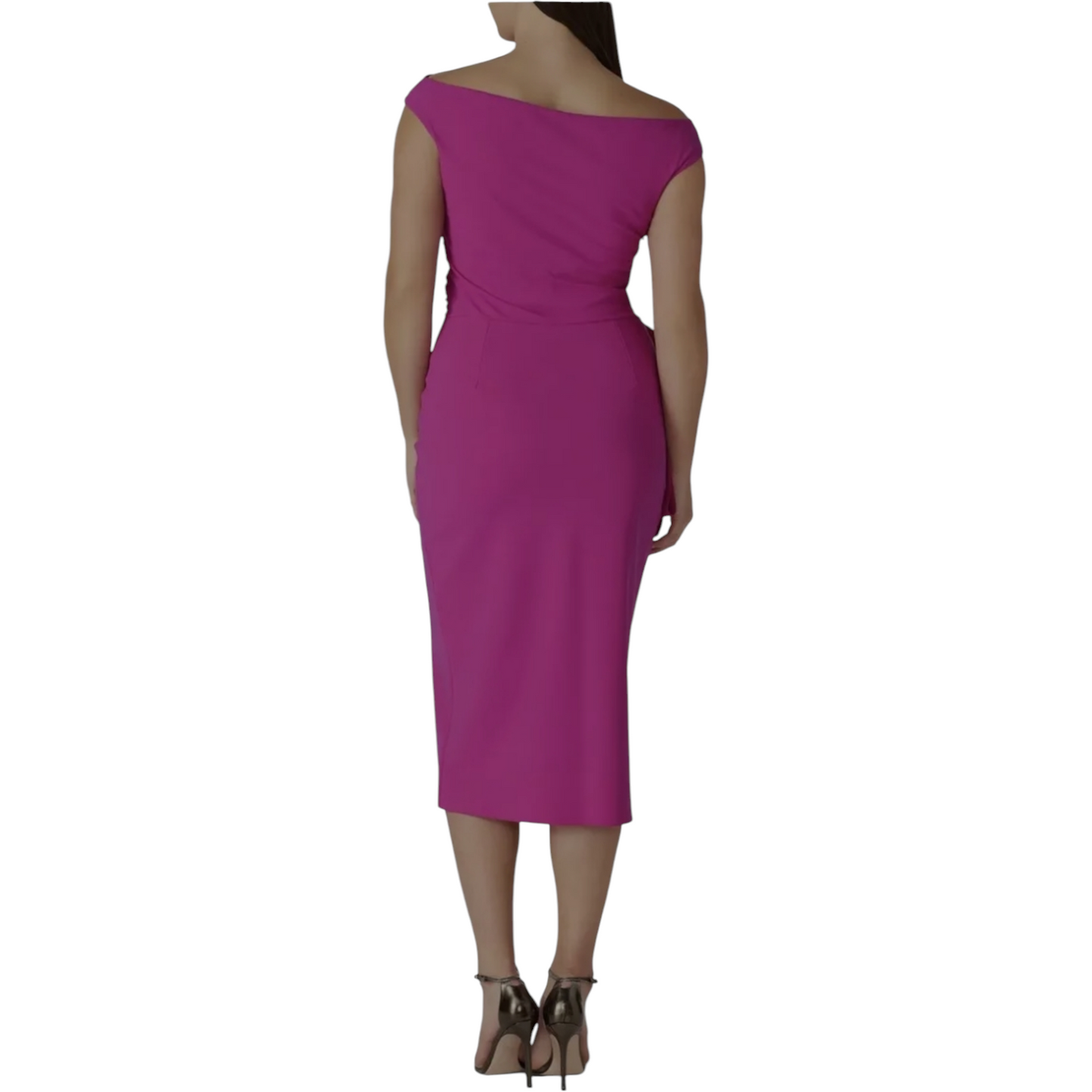 Chiara Boni La Petite Robe Purple Cassie Dress