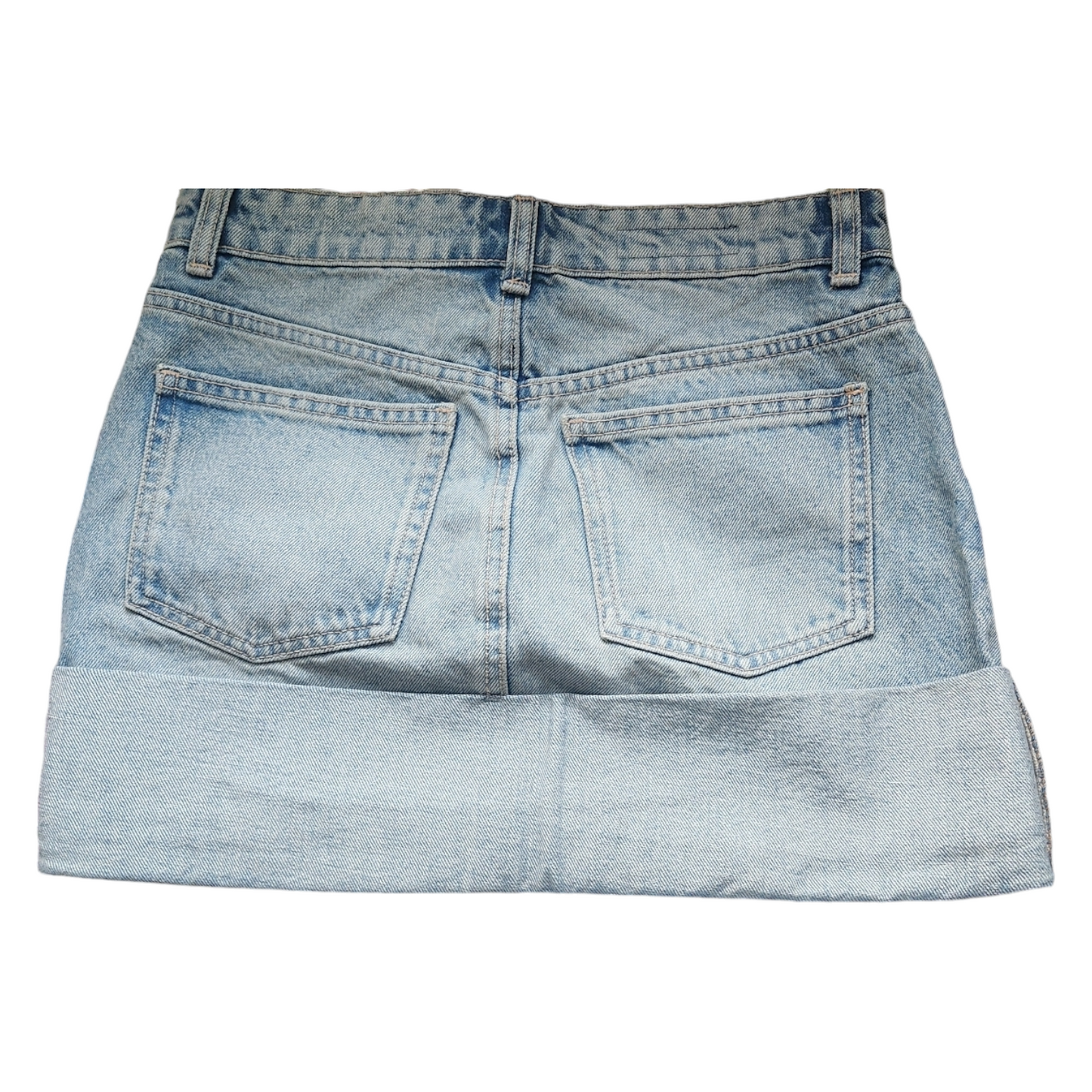 Zara denim mini skirt size xs