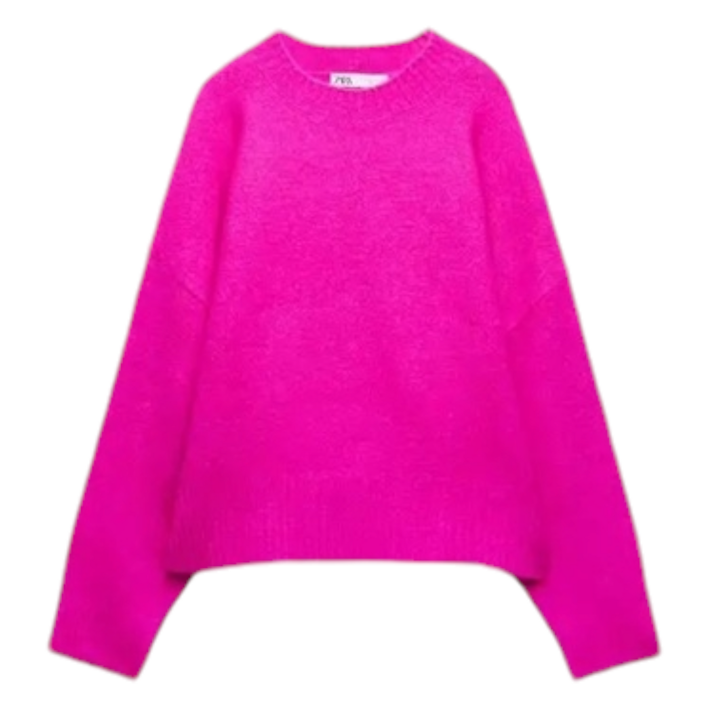 Zara hot pink sweater size s