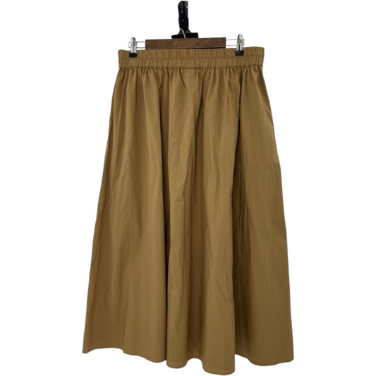 Women's A-Line Midi Picnic Skirt - A New Day™ Brown XS