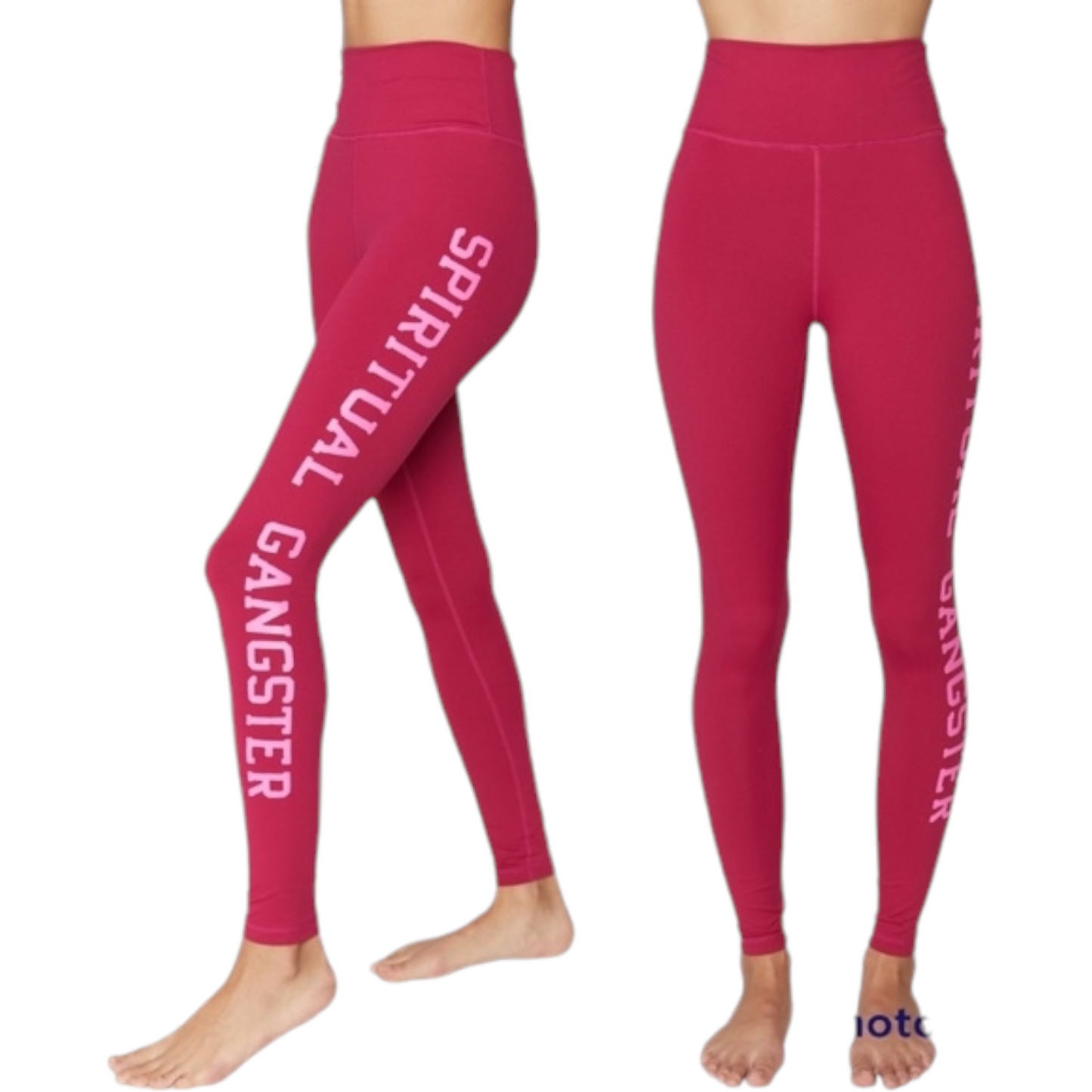 Pink Spiritual Gangster leggings Size S